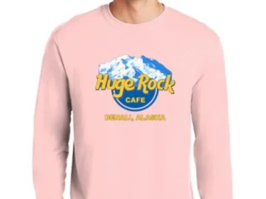 Huge Rock Cafe Pink Long Sleeve