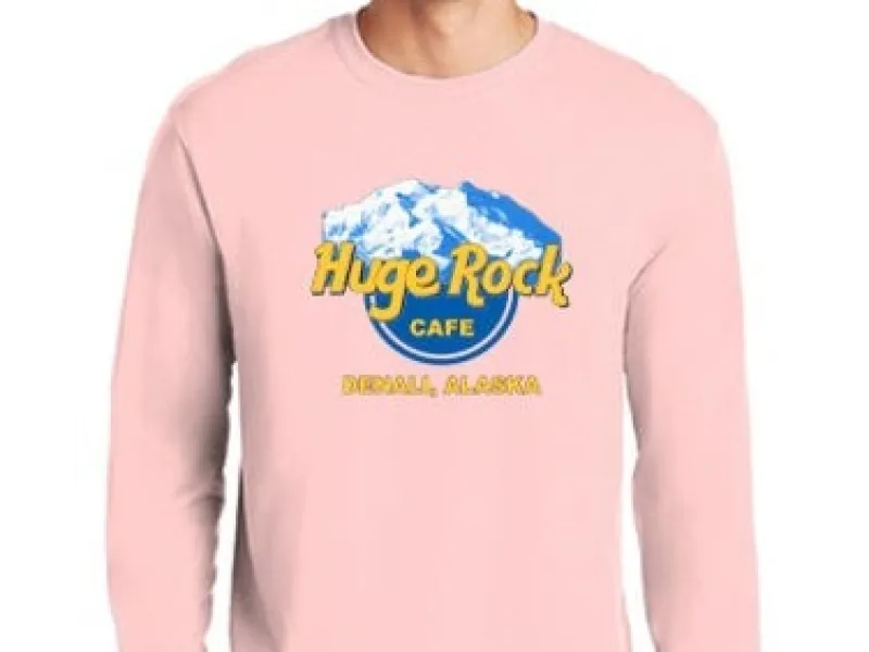 Huge Rock Cafe Pink Long Sleeve