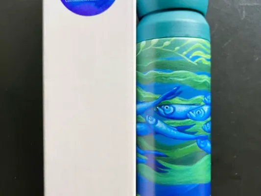 Herring In Kelp Water Bottle