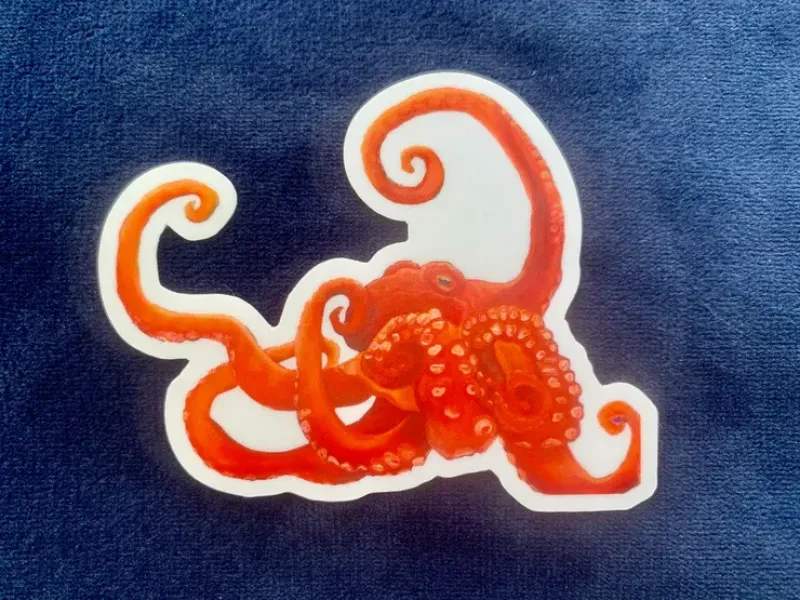 Octopus Sticker
