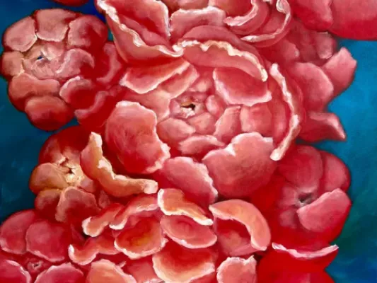 Poenies Reimagined Original Painting