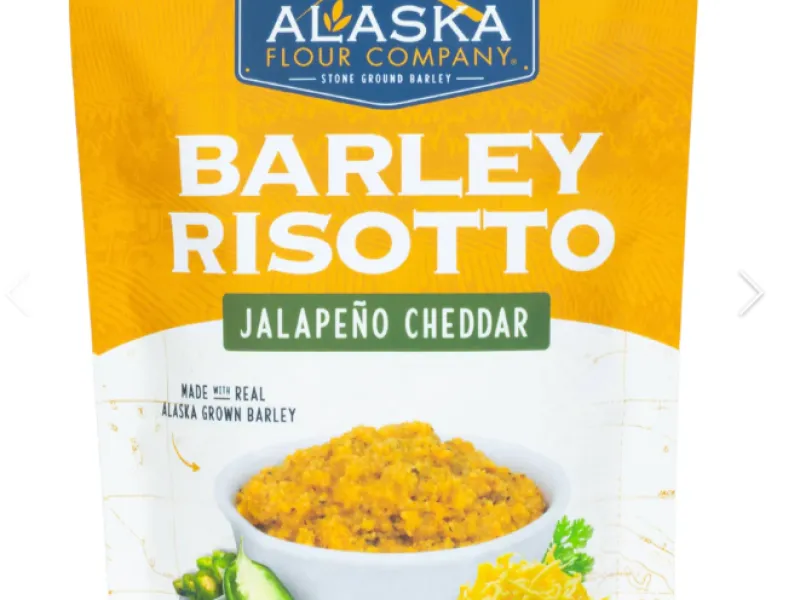 Jalapeño Cheddar Barley Risotto