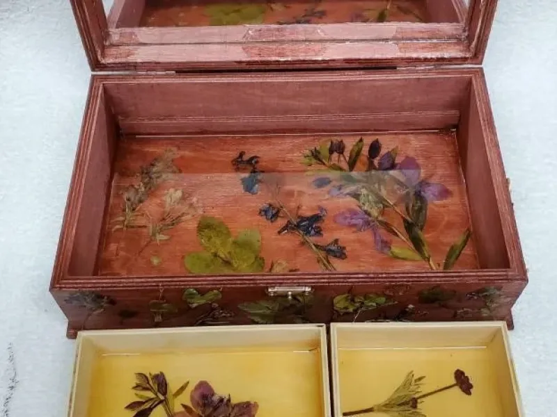Wildflower Jewelry Box