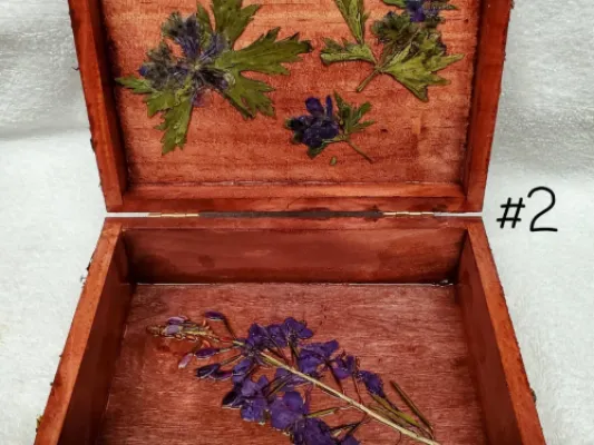 Wildflower Keepsake Box