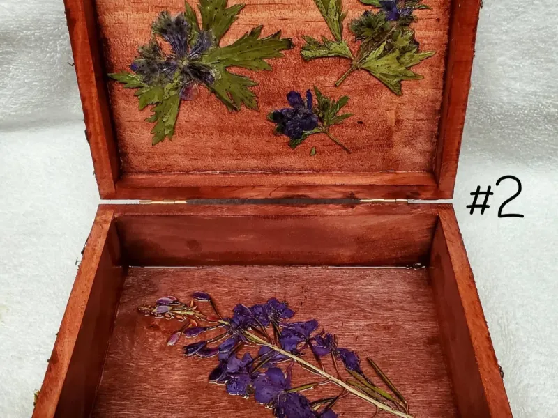 Wildflower Keepsake Box