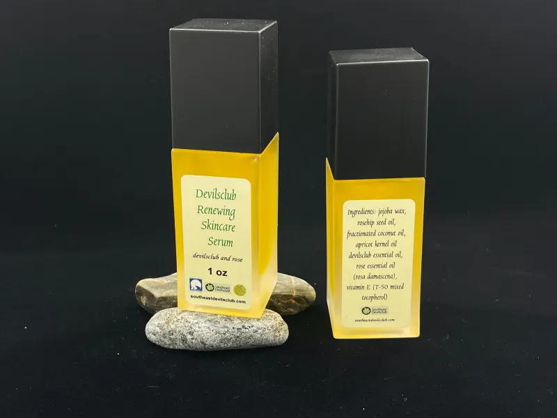 Devil's Club Renewing Skincare Serum- Rose