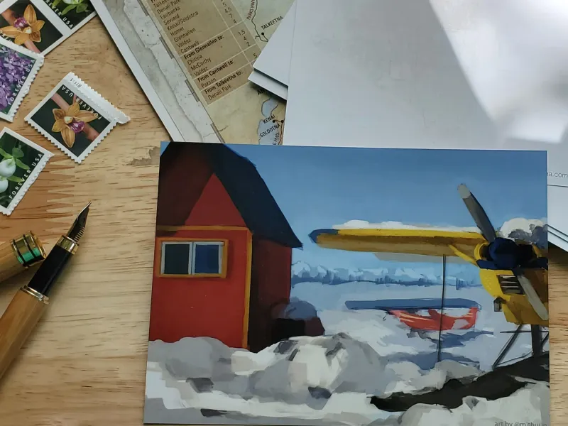 Lake Hood Postcard