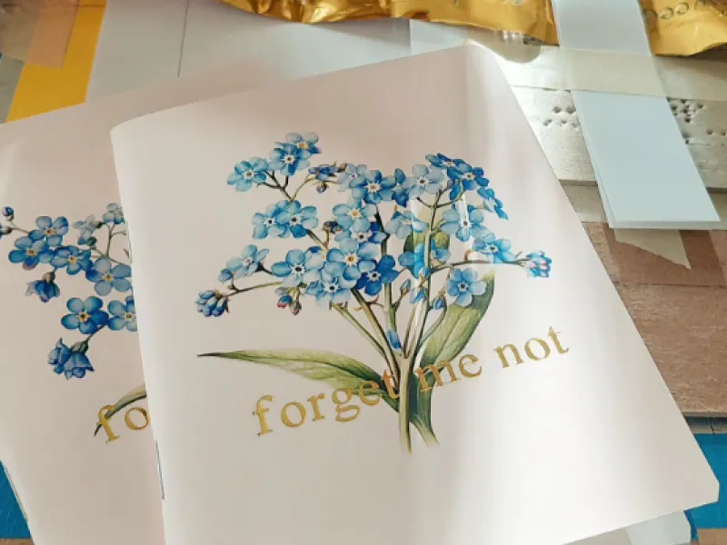 Forget me not Notebooks