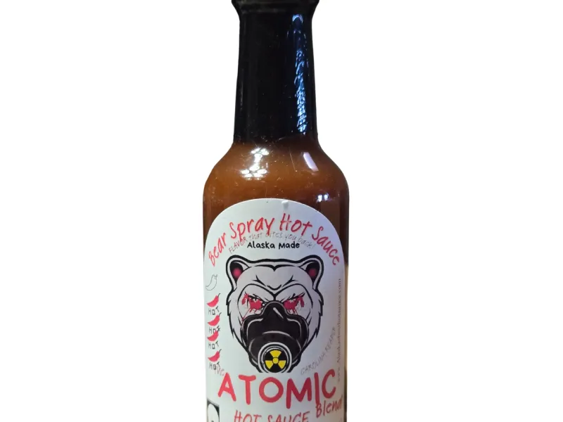 the ATOMIC blend hot sauce