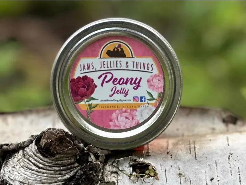 4oz Peony Jelly