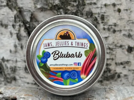4oz Bluebarb Jam