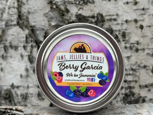 4oz Berry Garcia Jam (Blueberry, Blackberry, Raspberry mix)