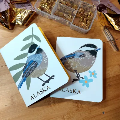 Alaskan Chickadee Notebook