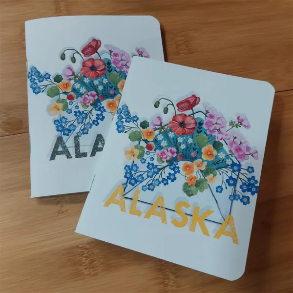 Alaska Wild Flowers Notebook