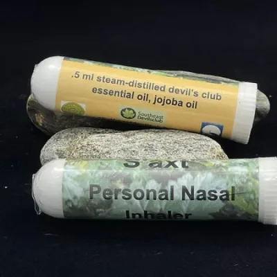 S’áxt’ (devil's club) Personal Nasal Inhaler