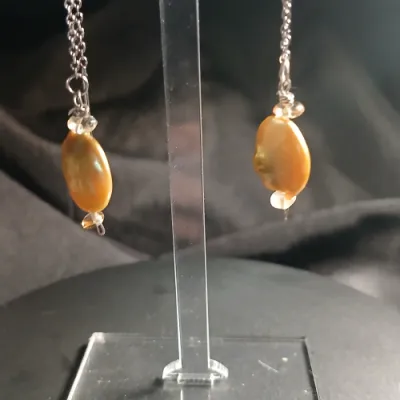 Yellow Coin Pearls