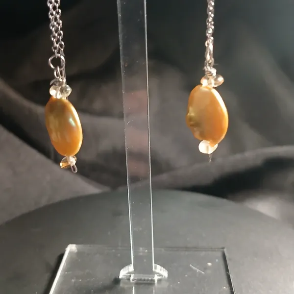 Yellow Coin Pearls