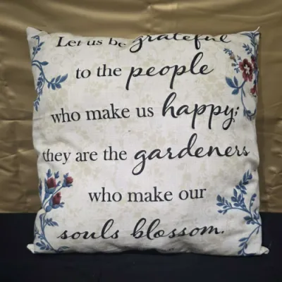 Scripture Pillow