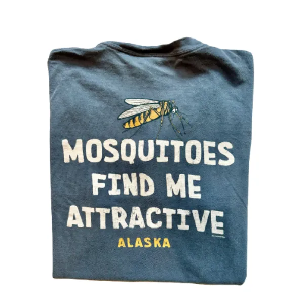Mosquitoes Find Me Attractive Alaska Tee