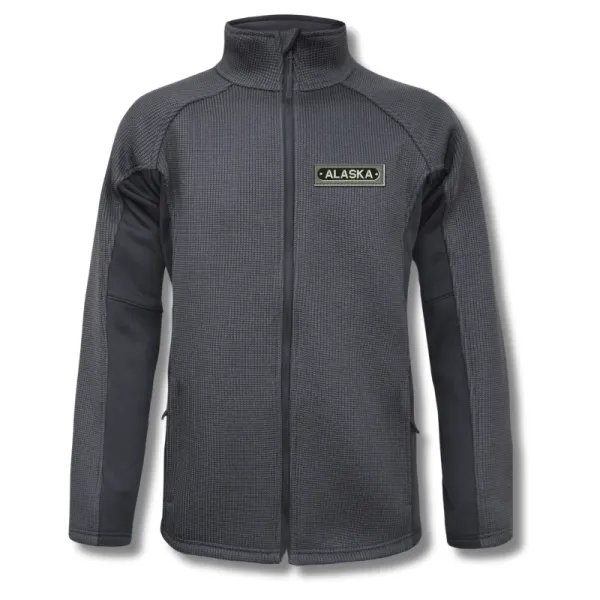 Men's Coarse Weave Fleece Jacket