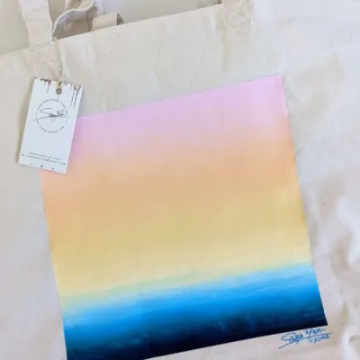 Hand Painted Tote Bags