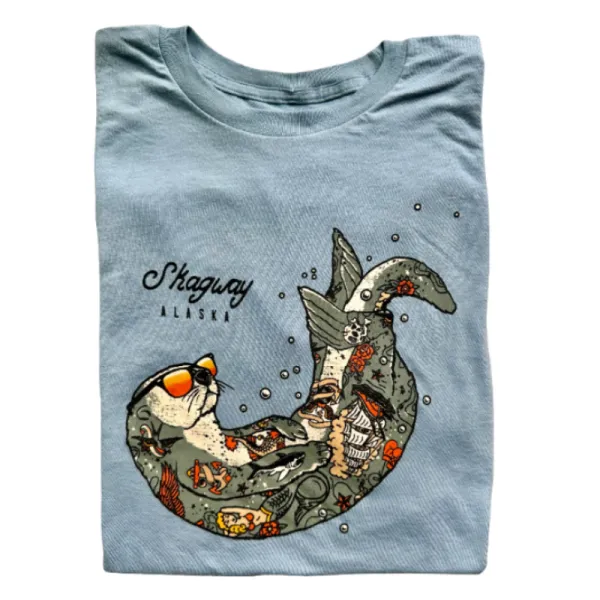Chill Otter Tee Skagway Alaska