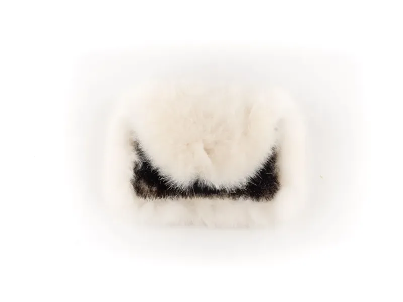 White Sea Otter & Seal Fur Coin Purse